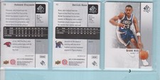 SPAuthentic NBA BasketBall  upper deck 2011-2012  no panini 1 carte à choisir