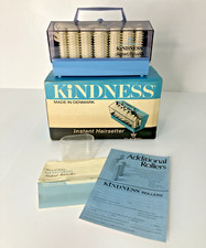 Vintage Clairol Kindness Instant Hairsetter Hot Rollers w/Clips in Box 1968