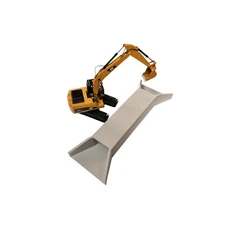 Precast Concrete Box Culvert Scale Model 1/87 5 Piece Set