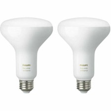 PHILIPS HUE WHITE AMBIANCE BR30 SMART LIGHT BULB 65W LED 2-PACK