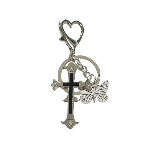Fashion Y2K Vintage Cross Butterfly Phone Charms KeyChains Crafts Bag Pendant - Picture 1 of 11