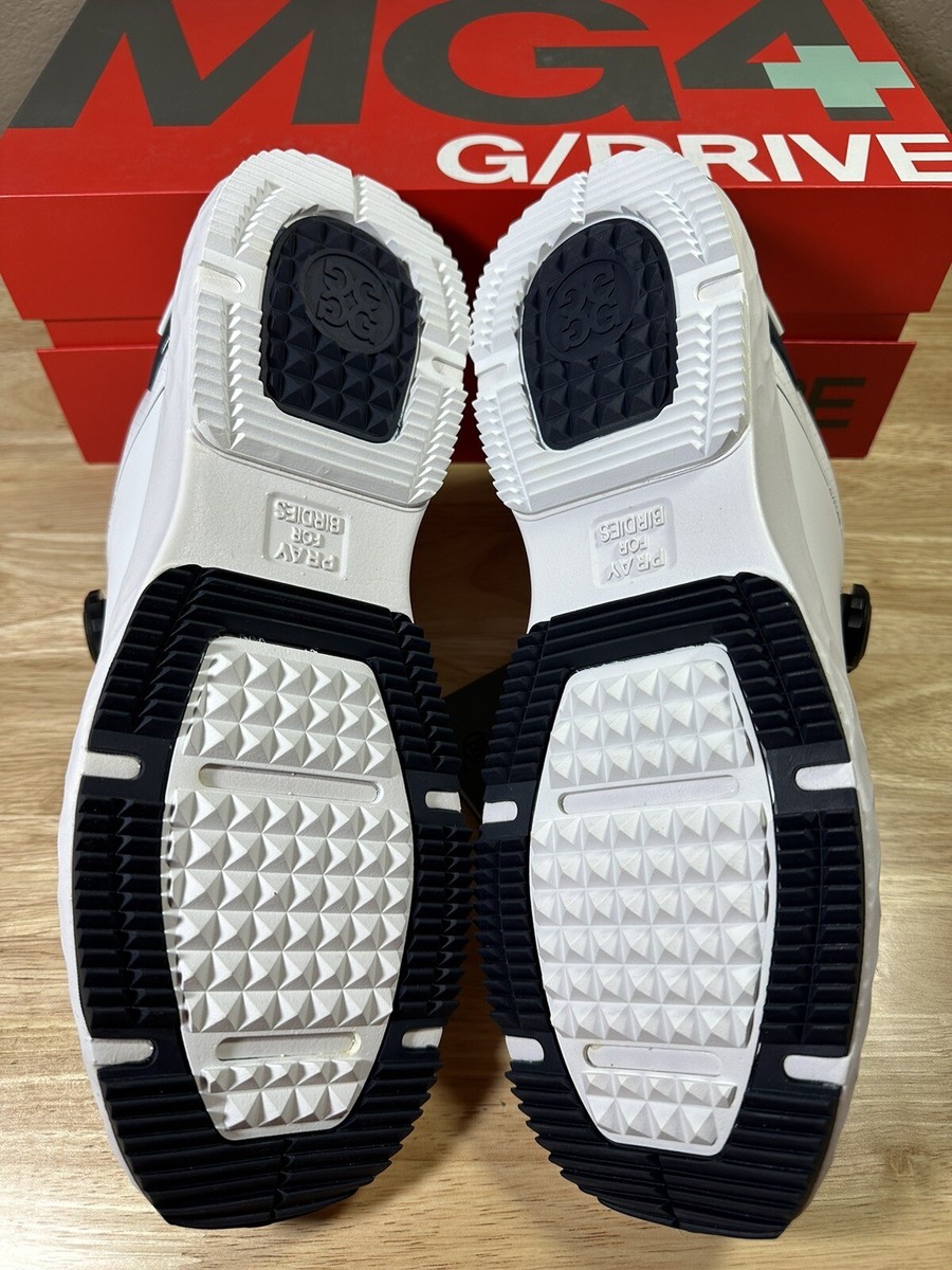 G/fore G/drive 12.5 Perforated Twilight White Navy Blue Golf