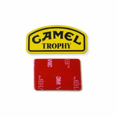 Camel Trophy Badge Logo Decals For 1/10 Land Rover Defender TRX4 D90 RC4WD HYA