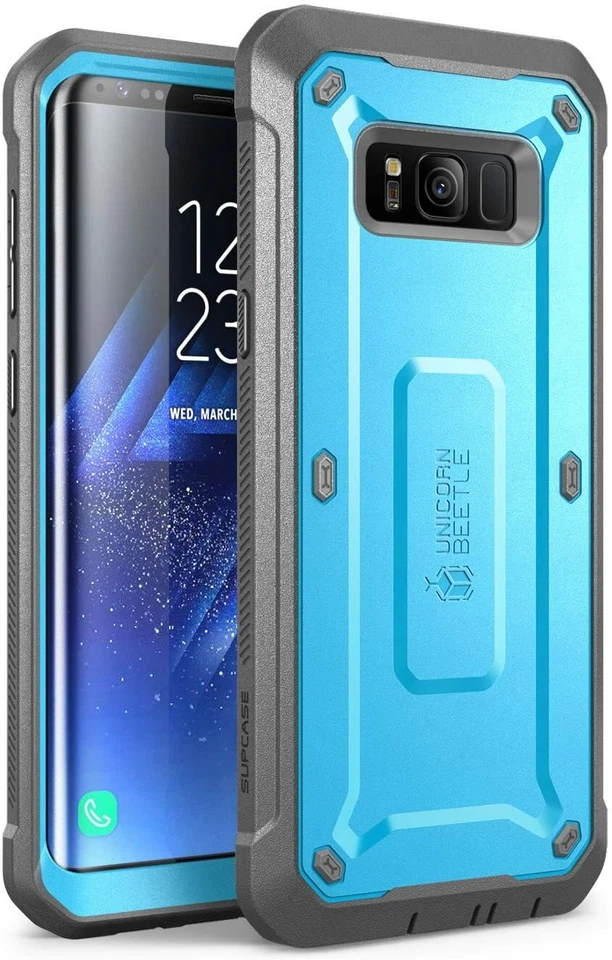 Funda de teléfono con protector de pantalla para Samsung Galaxy S8 SUPCASE serie UBPro Foto 2 de 4