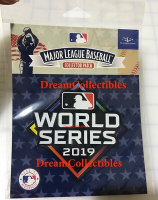 2019 world series jersey patch