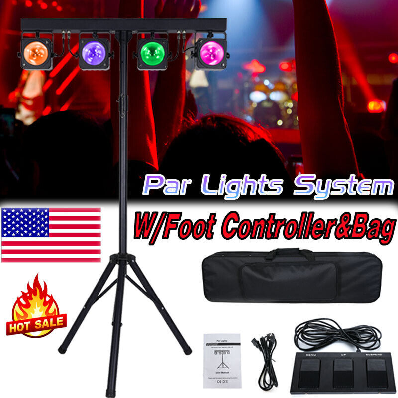Controller With Led Lighting Par 64 Package