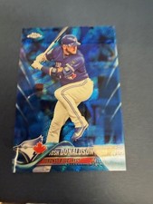 2018 Topps Chrome Base Blue Wave Refractor Josh Donaldson /75