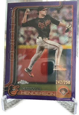 2025 Topps Chrome Logofractor Edition - Gunnar Henderson, Gunnar Henderson #213