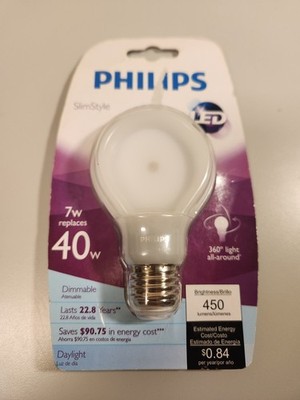 PHILIPS SlimStyle Led 7W DayLight Dimmable Model 450 Lumens