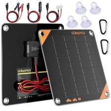 5w Solar Trickle Charger Maintainer 12v Solar Powered Battery Charger For Car