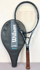 Vintage 1980 s Wilson Sting Midsize Graphite Tennis Racket 4 1/4 L2 w/Case PWS