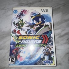 Wii: Sonic Riders Zero Gravity  CIB TESTED WORKS