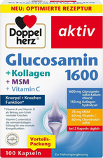 Doppelherz Glucosamin 1600 + Kollagen + MSM + Vitamin C …