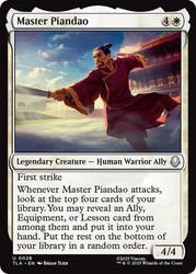 Master Piandao #28 Foil (Avatar: The Last Airbender)