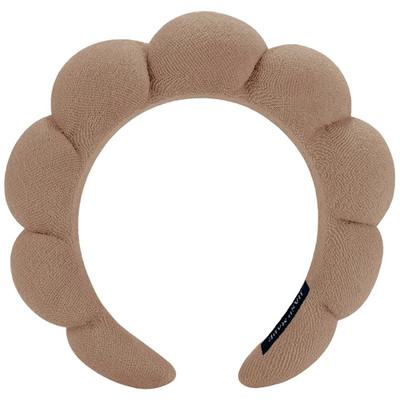 Spa Headbands for Washing Face or Makeup, Sponge Bubble Skincare Headbands, Puff