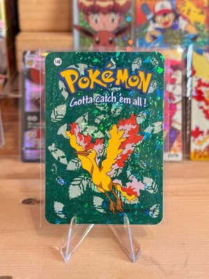 2000 Vintage Pokemon Vending Prism Sticker - Moltress Solo Gallery #146