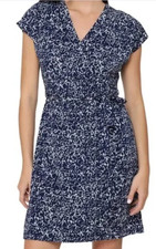 NEW Nicole Miller Women's V-Neck Faux Wrap Dress Printed Plus Size 2X