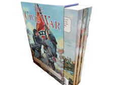William C Davis THE CIVIL WAR 3 Volume Book Set 1999 - TPB/SC VGC