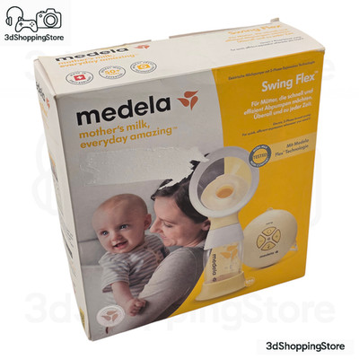 Medela Swing Flex elektrische Milchpumpe Set mit Zubehör in Originalverp.