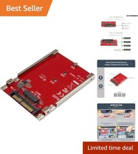Cost-Effective PCIe M.2 NVMe to U.2 Adapter for Enhanced System Speed