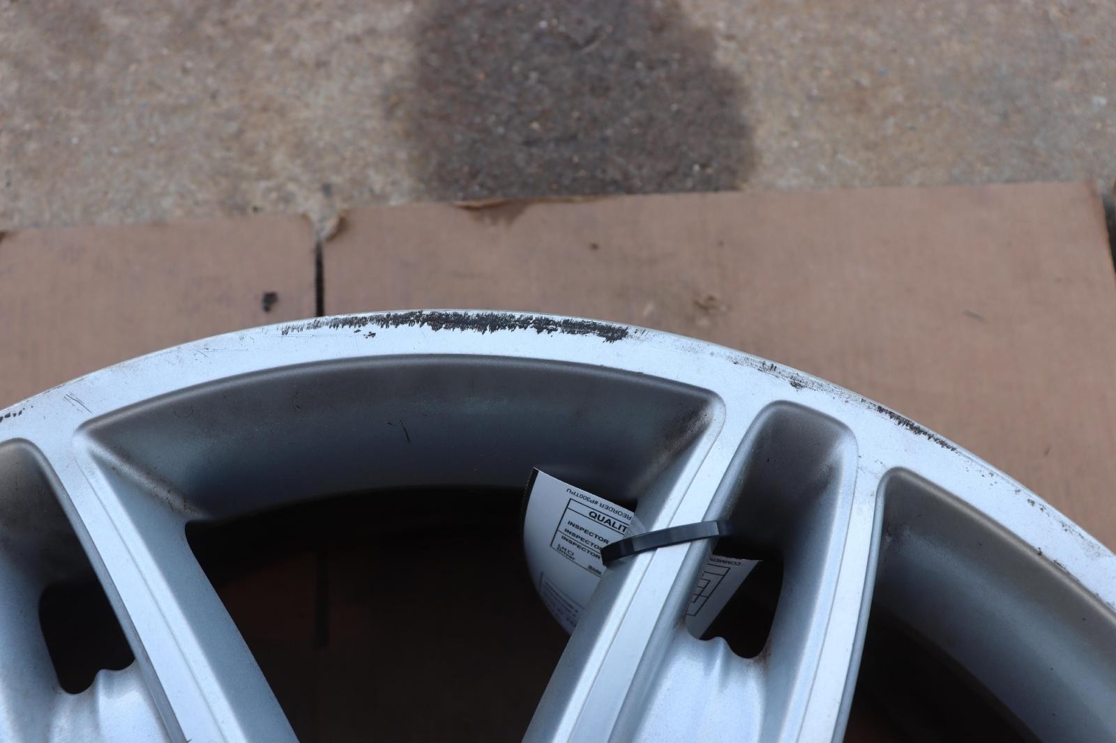 2004-2008 MASERATI QUATTROPORTE WHEEL RIM R20 20X8.5 ET45 SILVER OEM