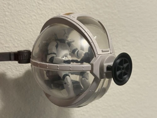 Star Wars Republic Gunship Pod Turret Front Blaster Dish Bubble Vintage Collect