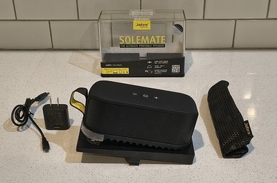 Jabra SOLEMATE HFS200 The Ultimate Portable Bluetooth Speaker w/ Power - TESTED 