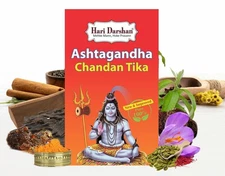 Hari Darshan Ashtagandha Chandan Powder Tika Tilak Religious Hindu Puja -125g