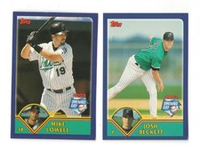 2003 Topps Opening Day Minis - FLORIDA MARLINS Team Set