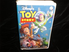 VHS Disney's Toy Story 1995 Tom Hanks, Tim Allen, Don Rickles, Jim Varney