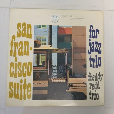 Freddie Redd Trio - San Francisco Suite - Riverside RLP 12-250 OG '58 VG+ Bop