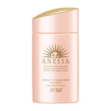 ANESSA Perfect UV Mild Milk N Sunscreen, Fragrance-Free, 60ml