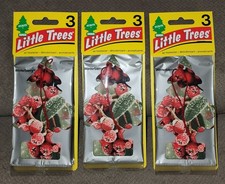 (3) Little Trees Winterberry Hanging Air Freshener for Car & Home * 3 Packs = 9