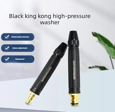 Heavy Duty Garden Hose Nozzle, High Pressure Power Washer Jet Nozzle DE~