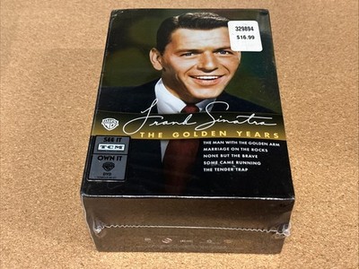 SEALED Frank Sinatra The Golden Years DVD 5 Movie Collection Box Set TCM READ