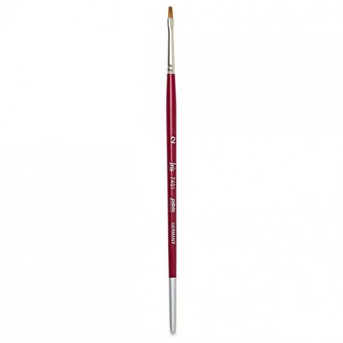 Pinceau Plat N°10 Iris Pébéo 7451-102 Synthétique Toutes Techniques