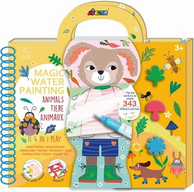 Avenir - 3in1 Aktivitätenbuch Waldtiere