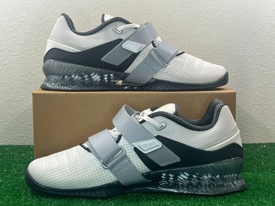 Sz 11 Men - Nike Romaleos 4 SE White Grey Weightlifting Lift