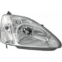 Scheinwerfer Rechts Passend FüR Honda Civic Baujahr 2001-2003 +Motor FüR Lwr