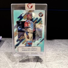 2025 Topps Pristine - Salvador Perez #284 Aqua Refractor /199