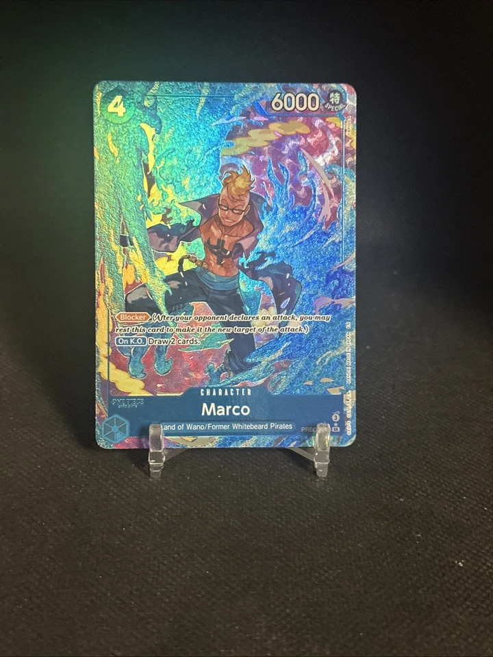 Marco PRB02-008 SR Alternate Art Alt Art One Piece Card Game English - Image 2 of 4