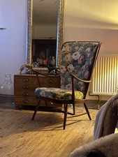 Vintage Ercol Armchair Evergreen, Golden Dawn 1960’s, New Webbing, Excellent Con