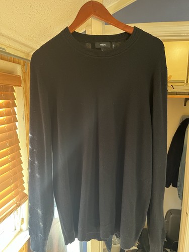 Theory Men's Cashmere Crewneck Sweater Size XL