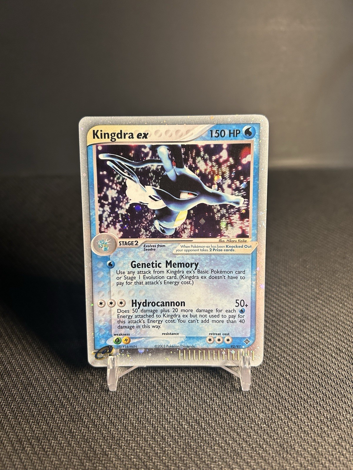 Pokémon TCG Kingdra ex 92/97 Dragon Holo LP-