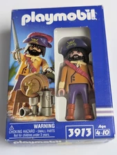 Playmobil 3913 Pirate Figure Set Vintage 1999 New in Box Sealed Accessories