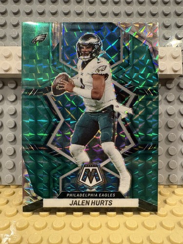 2022 Panini Mosaic #156 Jalen Hurts Mosaic Green Philadelphia Eagles - Afbeelding 1 van 2