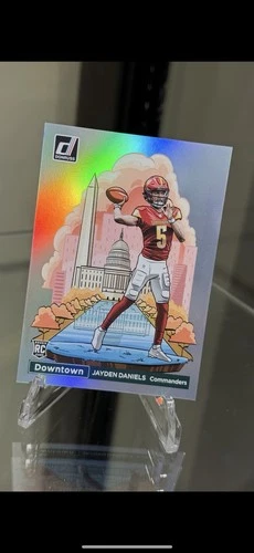 2024 Panini Donruss Optic - Downtown! Jayden Daniels #16 (RC). Standard Size