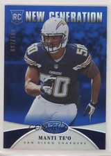 2013 Certified New Generation Mirror Blue 2/100 Manti Te'o #259 01wi