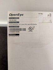 New Open-Box OpenEye OE-MVX04 NVR with Linux OS and 4TB Hard Drive.