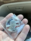 DONALD TRUMP Silver Coin 1 OZ TROY SILVER .999 COIN 45th PRESIDENT